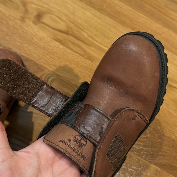 Timberland Kid’s Boy’s waterproof boots brown size 11 M - Picture 12 of 12